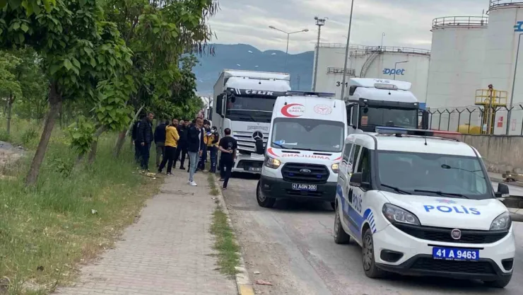 Tır sürücüsü araçta asılı halde ölü bulundu