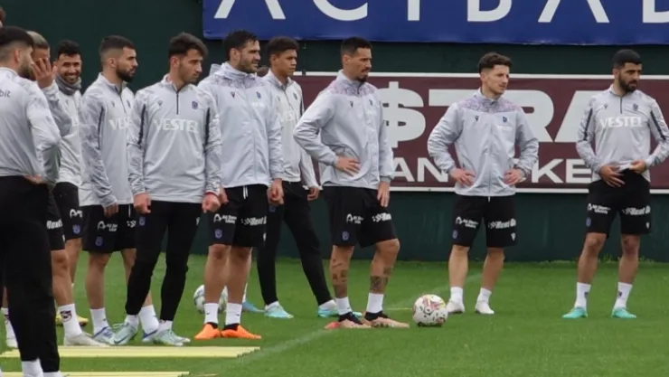 Trabzonspor derbi hazırlıklarını sürdürdü