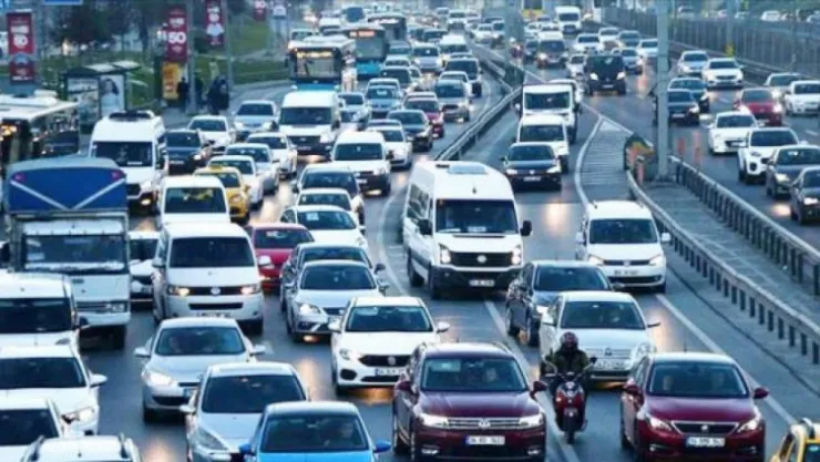 Trafiğe kaydı yapılan taşıt sayısı açıklandı