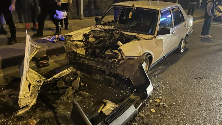 Trafikte maganda dehşeti