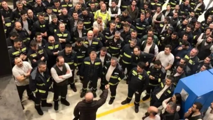TÜPRAŞ işçilerinden eylem!
