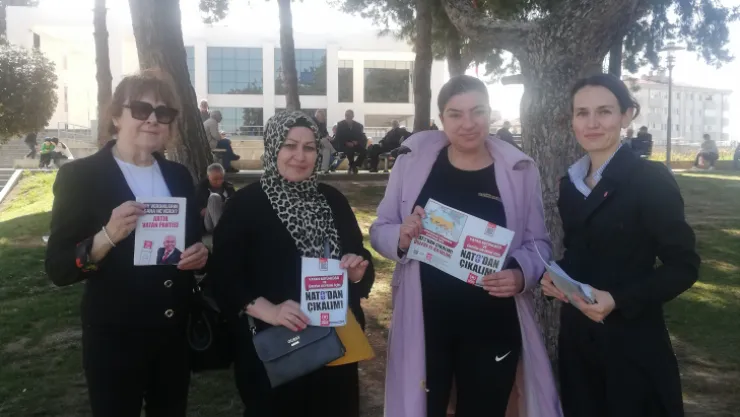 Vatan Partisi heyeti Gebze'deydi