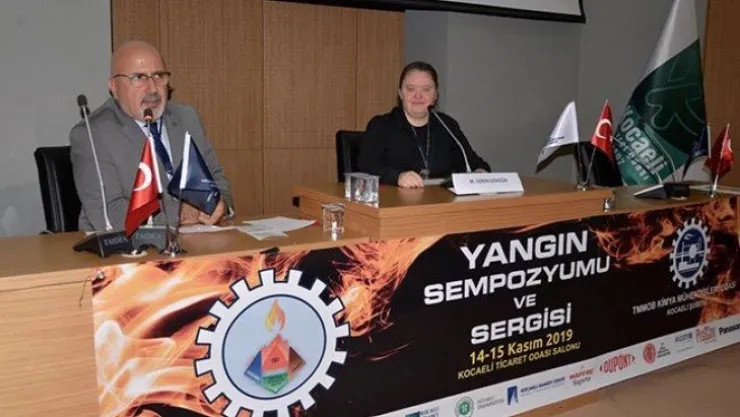 Yangın sempozyumunu down sendromlu Ceren yönetti