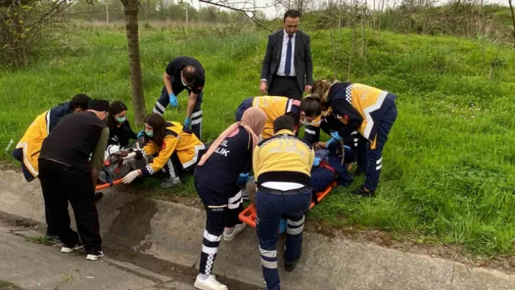 İlk müdahaleyi kazayı tesadüfen gören doktor yaptı