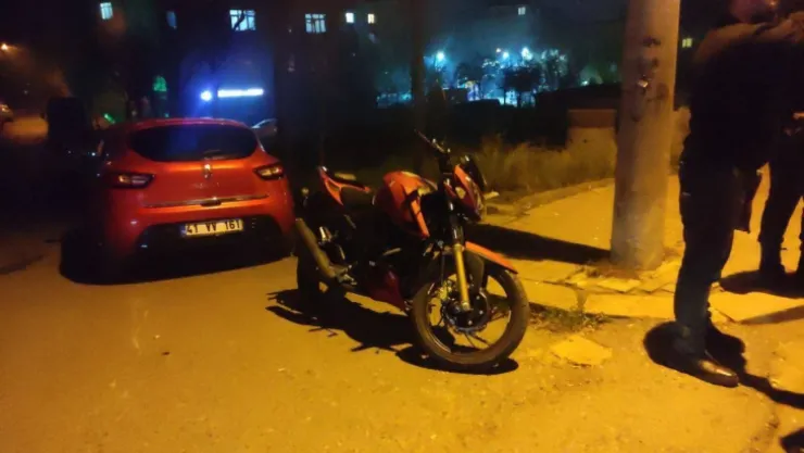 Yeni yıla kaza yaparak girdiler