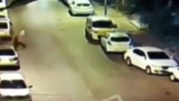 Yolda yürüyen kadına kapkaç şoku!