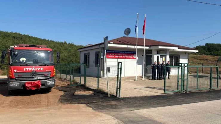 Yukarı Hereke itfaiye binası hizmete girdi