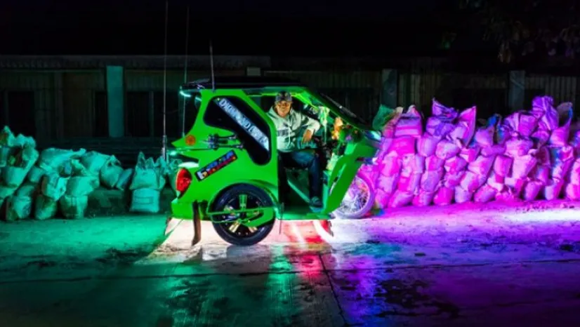 Neonlarla süslenmiş bu araçları daha önce gördünüz mü?