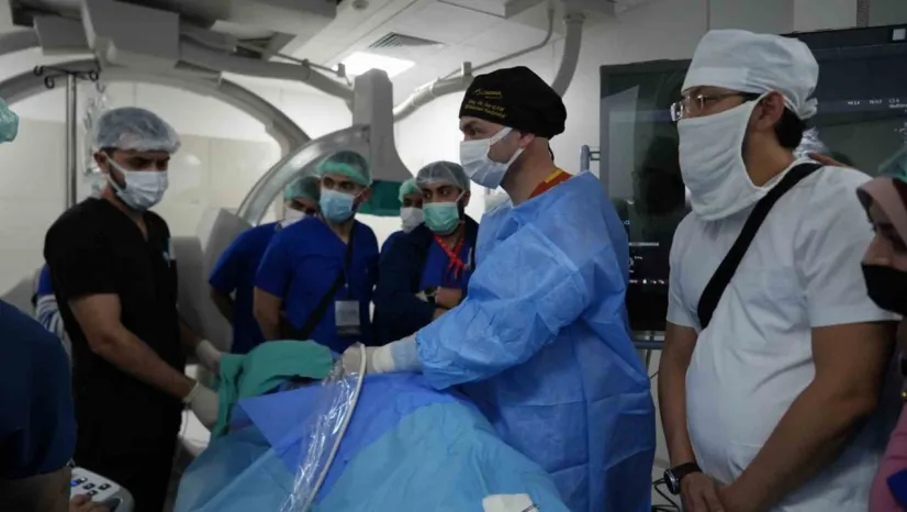 İğneyle tümör tedavisine uluslararası ilgi: Canlı canlı izlediler