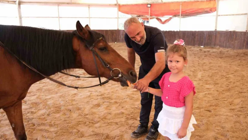6 bin 789 çocuğa at sevgisi aşılandı
