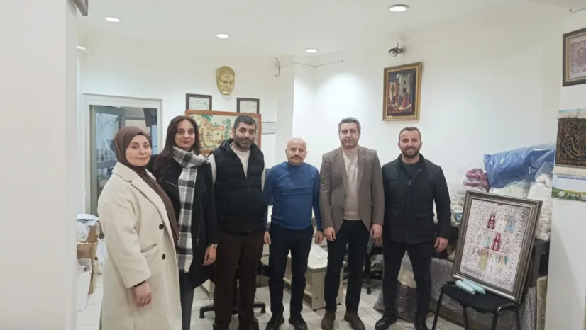 Anahtar Parti afetzedeleri ziyaret etti