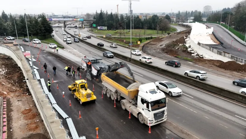 Başiskele koridorunda trafik nefes alıyor
