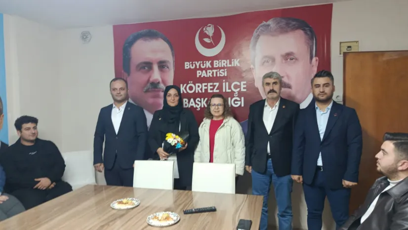 BBP Körfez ilçede kadın kolları başkanı belli oldu