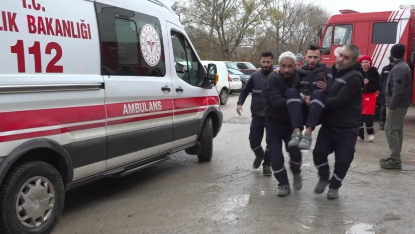 Beton fabrikasında yangın