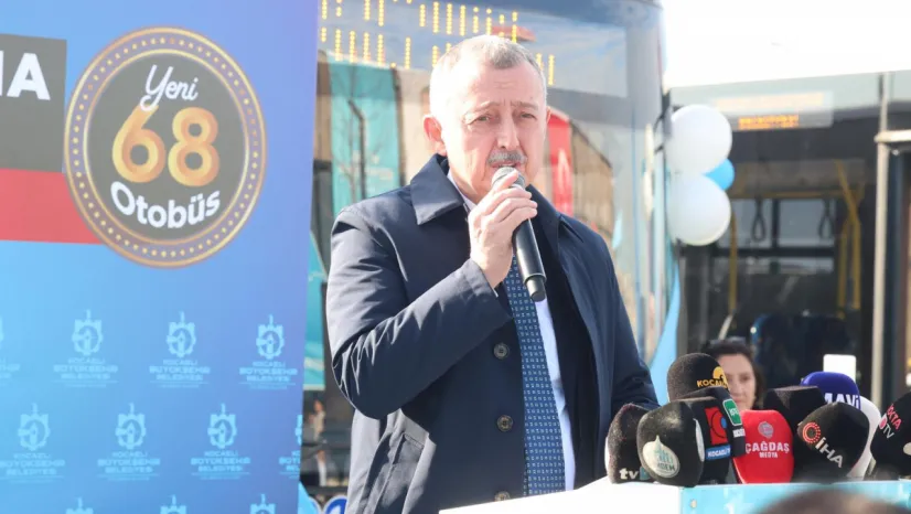 Büyükakın: Türkiye'nin en genç ulaşım filosu Kocaeli'de