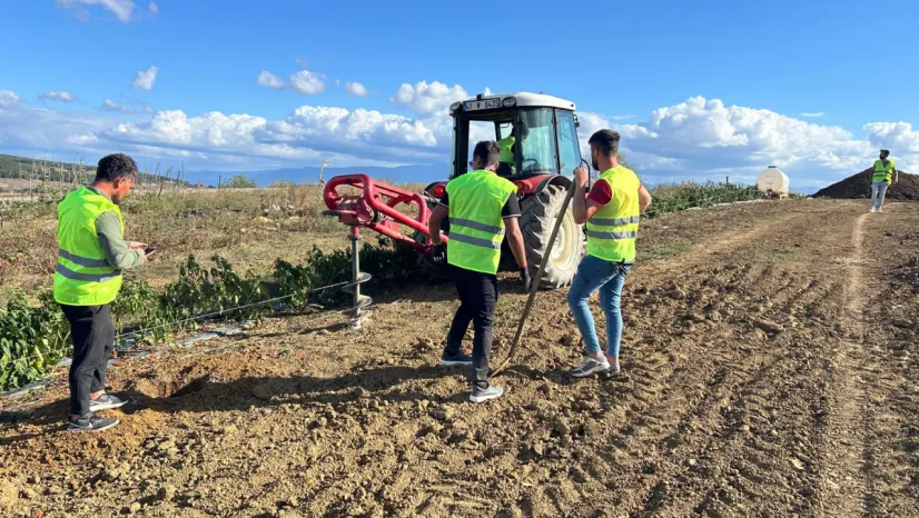 Büyükşehir'den çiftçilere modern sera desteği