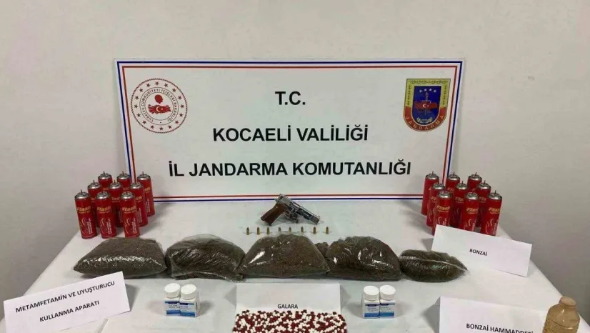 Gebze'de uyuşturucu operasyonunda 1 kişi tutuklandı