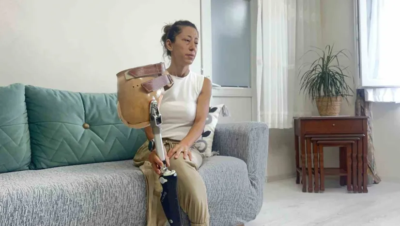 İki çocuk annesi Şerife'nin en büyük hayali