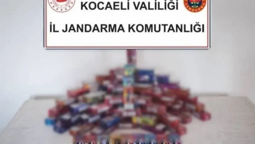 Kocaeli'de kaçak tütün operasyonu