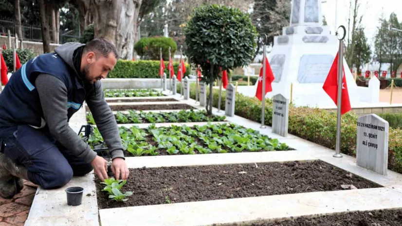 Kocaeli'de şehitlikler unutulmuyor