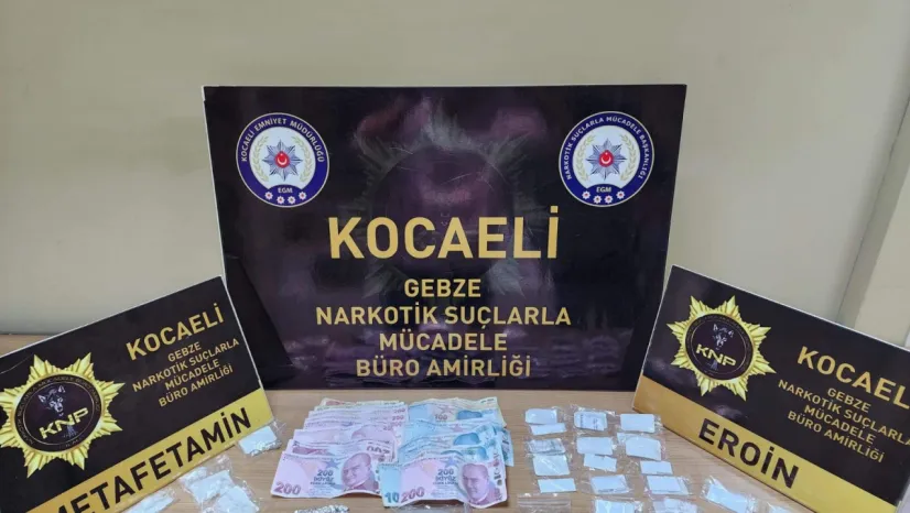 Kocaeli'de uyuşturucu operasyonlarında 75 şüpheli yakalandı
