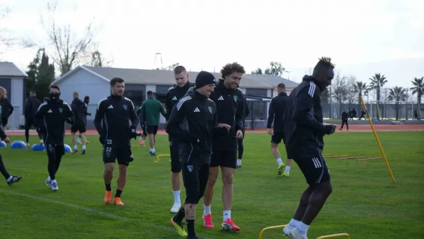 Kocaelispor, Samsunspor maçı hazırlıklarına başladı