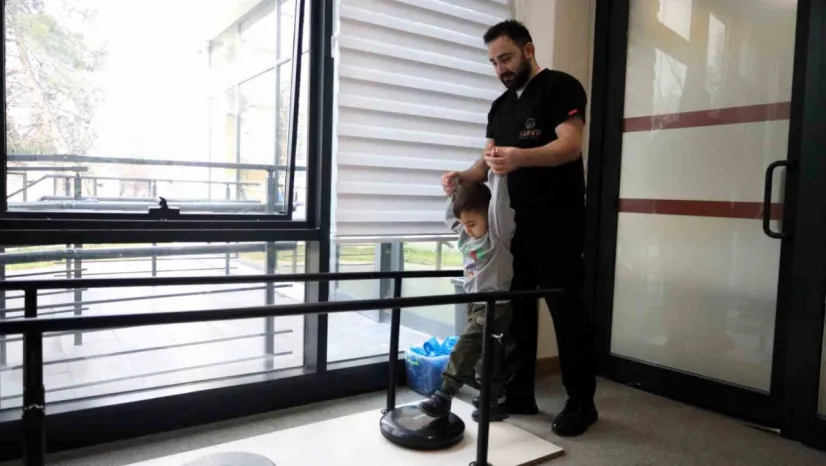 Minik Demir ilk adımları Gonca'da attı