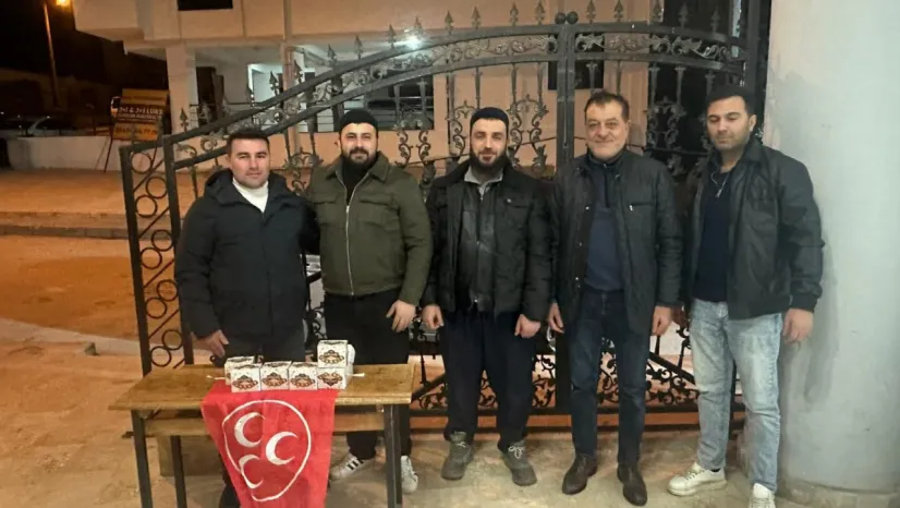 Miraç Kandili'ni vatandaşlarla kutladılar