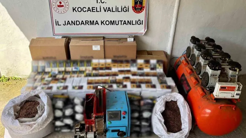Yüzbinlerce liralık makaron ve elektronik sigara ele geçirildi