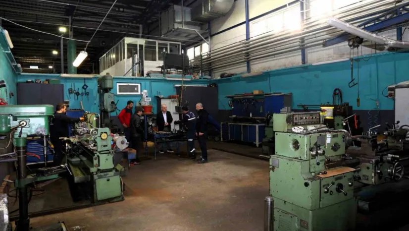 Sanayi tesisi değil belediye atölyesi