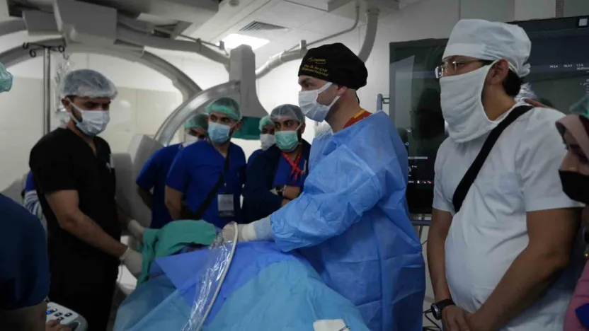 İğneyle tümör tedavisine uluslararası ilgi: Canlı canlı izlediler