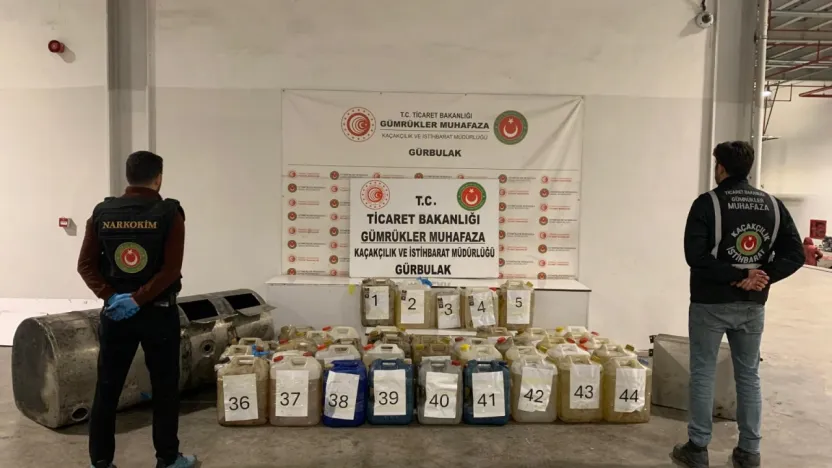 721 kilogram uyuşturucu madde ele geçirildi