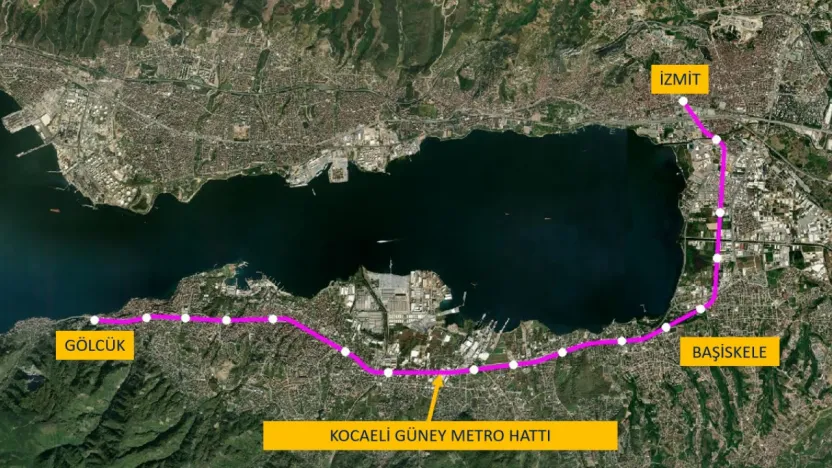 Bu projeyle Gölcük-İzmit arası 28 dakikaya düşecek
