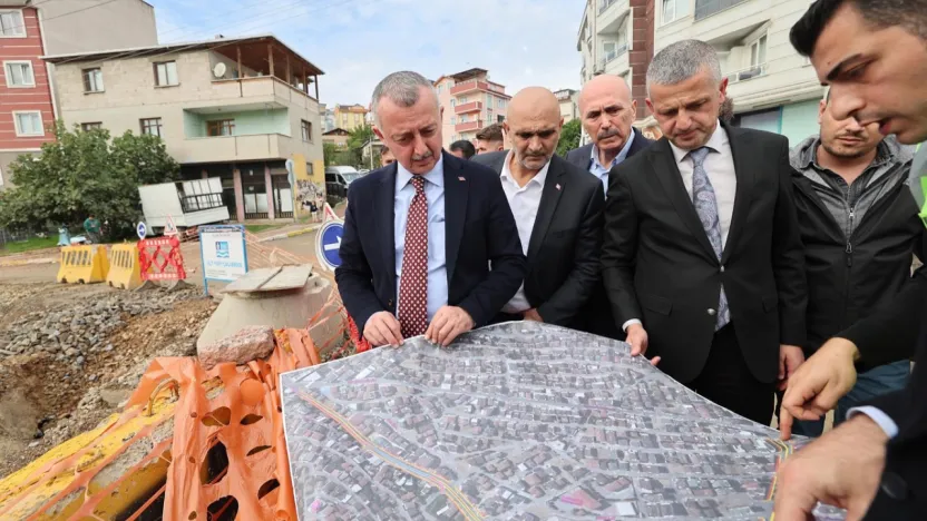 Büyükakın'dan Çayırova'da projelere yakın takip