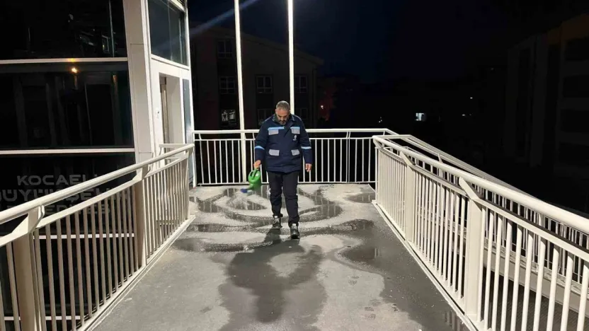 Buzlanmaya karşı yoğun mesai