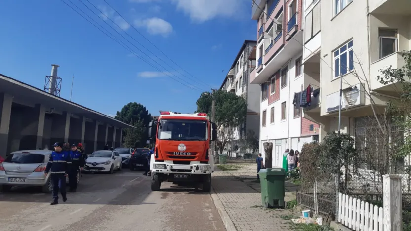 Çamaşır makinası yangını korkuttu