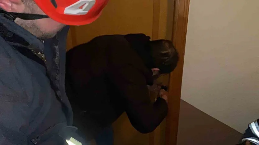 Ev sahibinin şüphesi ekipleri harekete geçirdi