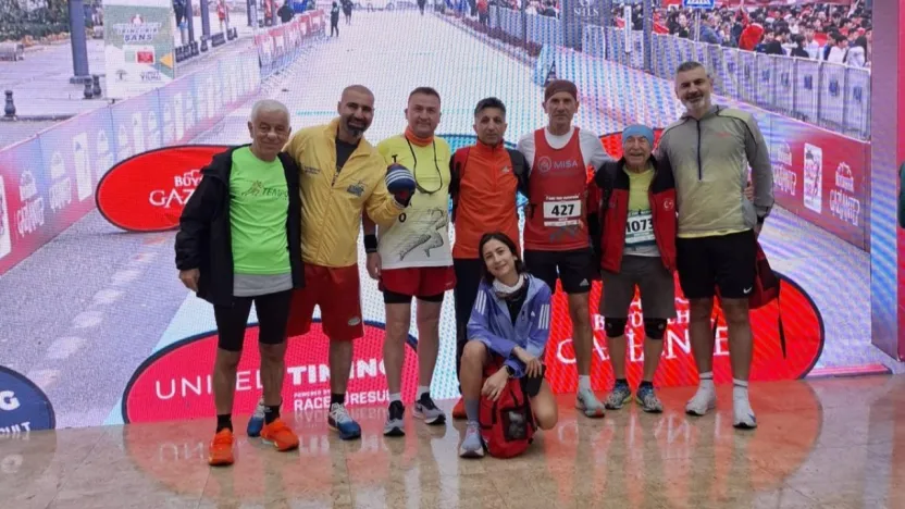 Gazi Yarı Maratonu'ndan dereceyle döndüler