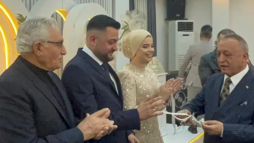 Gürkan Aslan evliliğe ilk adımı attı