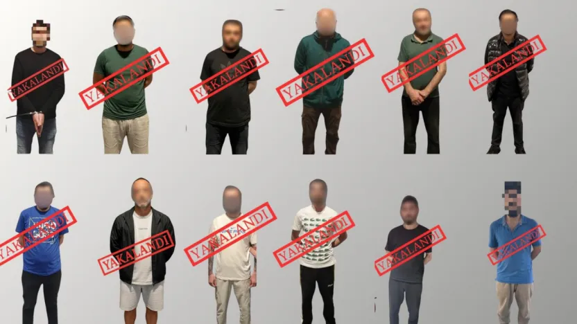 Kırmızı bültenle aranan 12 suçlu Türkiye'ye getirildi