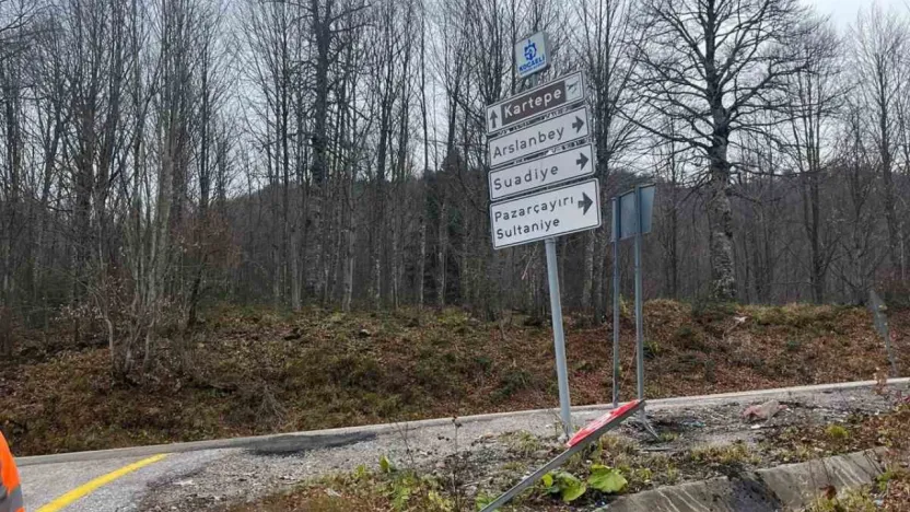 Kış turizm merkezi Kartepe'nin yolunda güvenlik önlemleri artırıldı