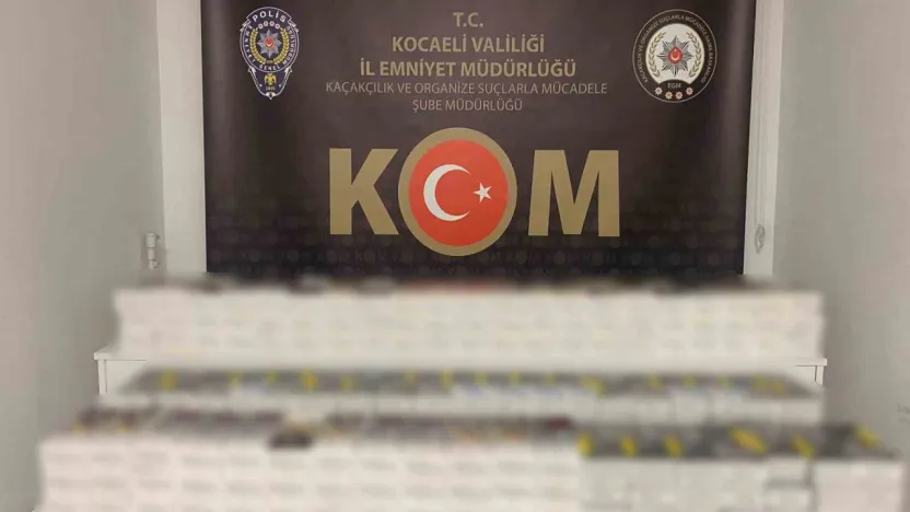 Kocaeli'de kaçakçılık operasyonunda 4 gözaltı