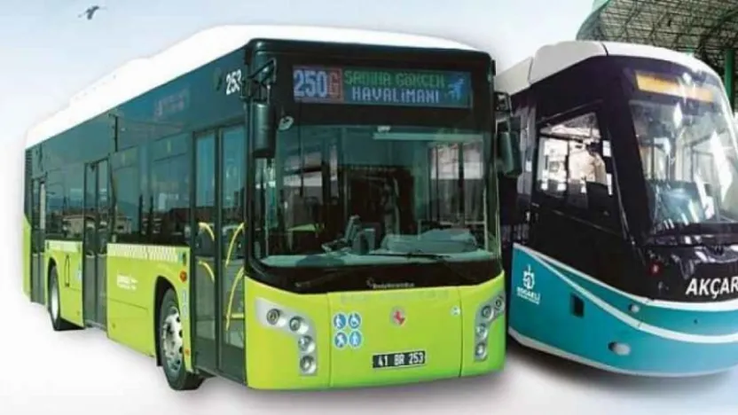 Kocaeli'de ulaşımda zamlı tarife başladı! İşte ilçe ilçe fiyatlar