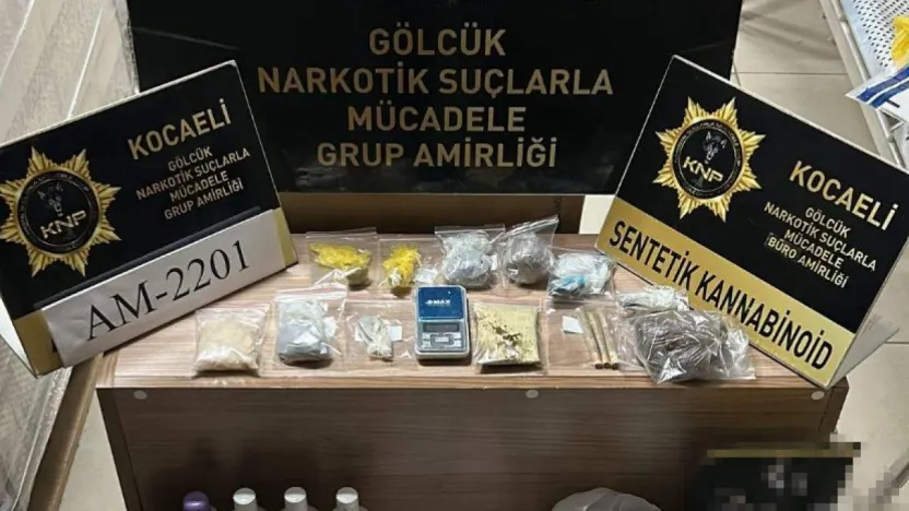 Kocaeli'de uyuşturucu operasyonlarında 6 kişi tutuklandı