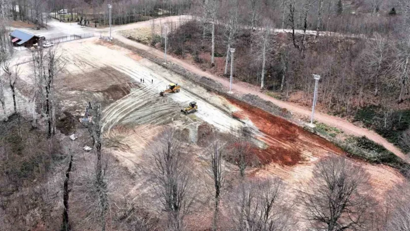 Kuzuyayla kızak pistine yeni sistem