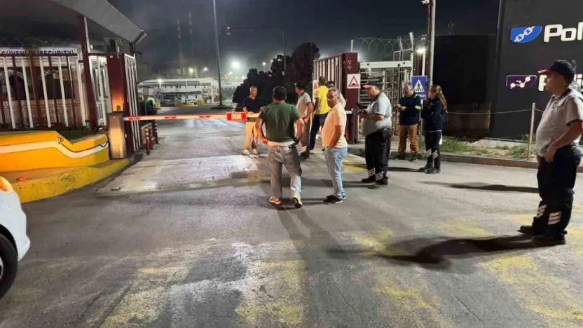 Polisan'da kimyasal sızıntı