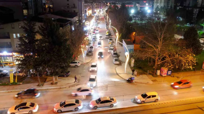 O caddede çalışmalar tam gaz