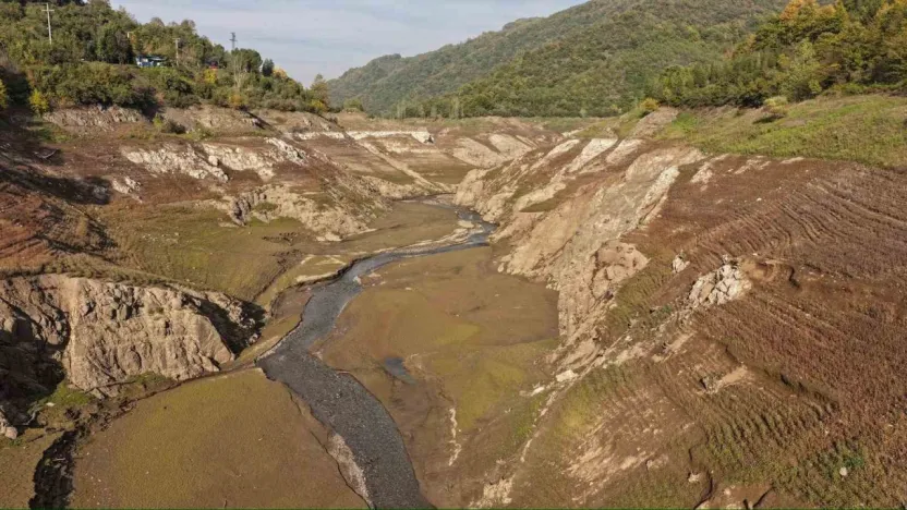 Yuvacık Barajı'nda korkutan seviye