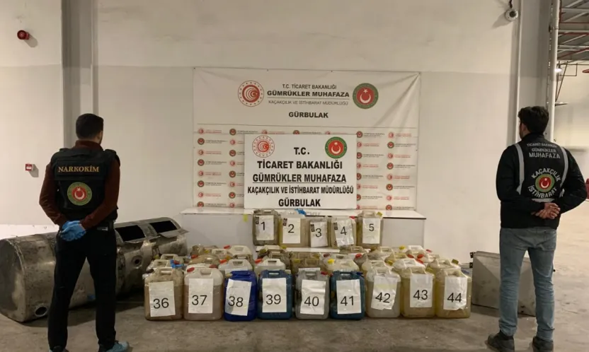 721 kilogram uyuşturucu madde ele geçirildi