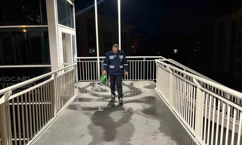 Buzlanmaya karşı yoğun mesai